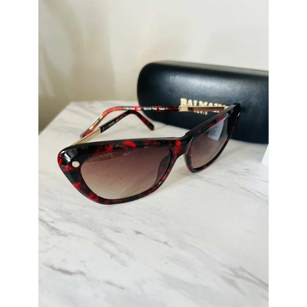 Balmain 56mm Modified Cat Eye‎ Sunglasses